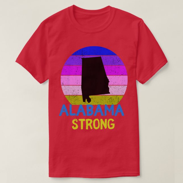 Camiseta Alabama Strong (Frente do Design)