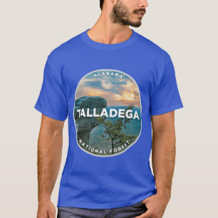 Camiseta Alabama Talladega Floresta Nacional Sobredimension