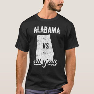 Camiseta Alabama, todos vocês