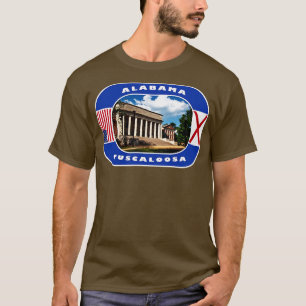 Camiseta Alabama Tuscaloosa Cidade EUA