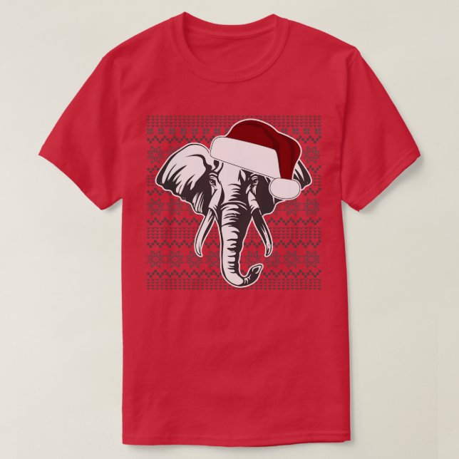 Camiseta Alabama Ugly Christmas Sweater (Frente do Design)