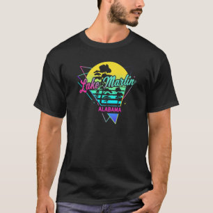 Camiseta Alabama Usa Nostalgic Retro Lake Martin