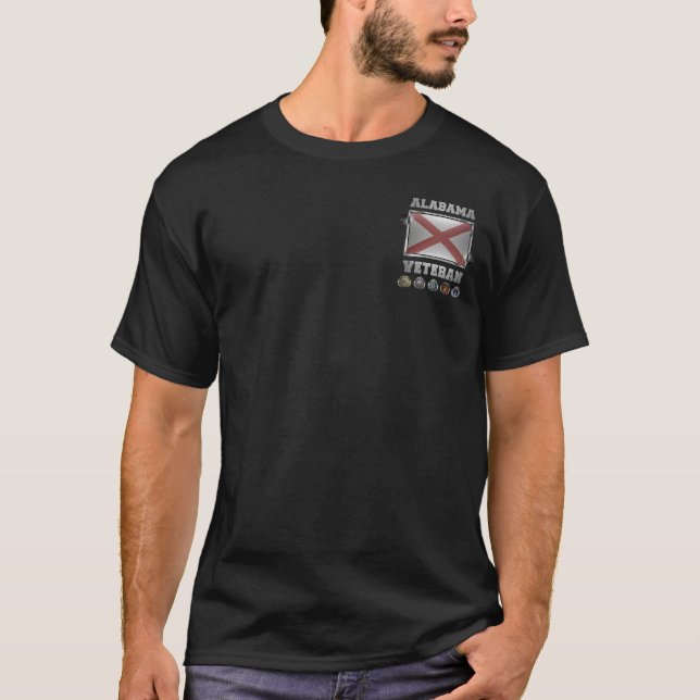 Camiseta Alabama Veteran T-Shirt (Frente)