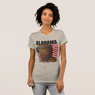 Camiseta Alabama Women's Bella+Canvas Ajuste Slim