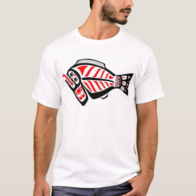 Camiseta Alabote do Tlingit (Frente)