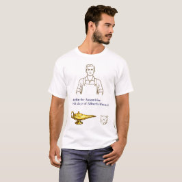 Camiseta Aladdin the Assembler: 12 days of Albert's wrench