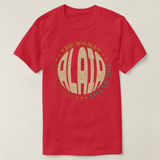 Camiseta Alaia Gift (Frente do Design)