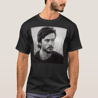 Camiseta Alain Delon com barba Clássica T-Shirt
