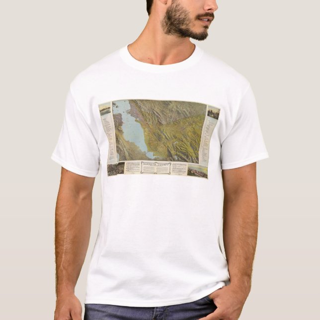 Camiseta Alameda County, Califórnia (Frente)