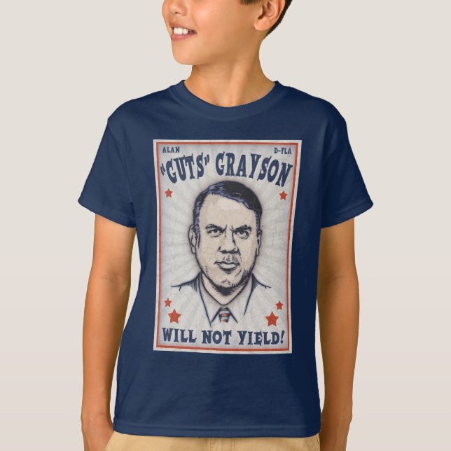 Camiseta Alan Grayson não renderá! (Frente)