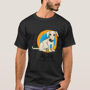 Camiseta Alan The Wonky Dog - Socorro De Cachorro Louco