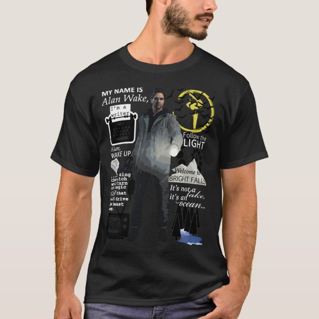 Camiseta Alan Wake Classic T-Shirt (Frente)