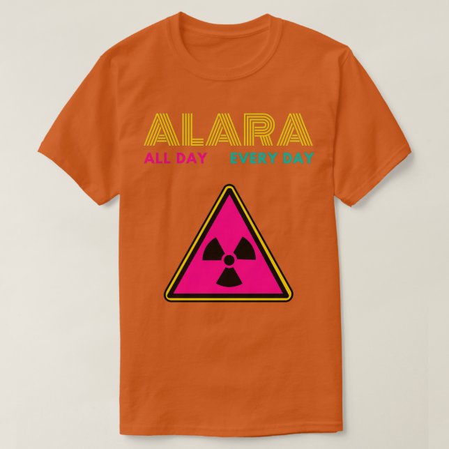 Camiseta ALARA todos os dias (Frente do Design)