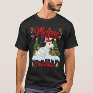 Camiseta Alarme Ártico Lover Xmas Papais noeis de Iluminaçã