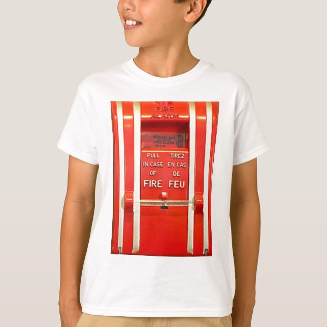 Camiseta Alarme de incêndio (Frente)