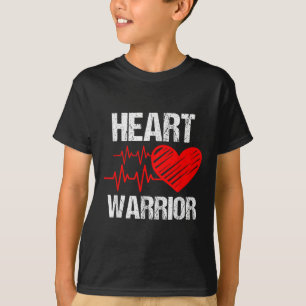 Camiseta Alarme do Guerreiro Cardíaco Sensibilização Mês Ve