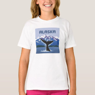 Camiseta Alasca   Baleia