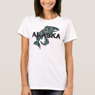 Camiseta Alasca com Salmão