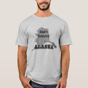 Camiseta Alasca é O PAÍS DE DEUS