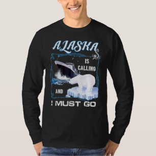 Camiseta Alasca está Chamando e Eu Devo Ir  Cruzeiro