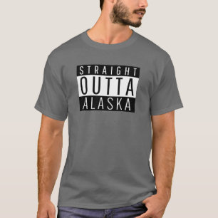 Camiseta Alasca Estado AK Estados Unidos
