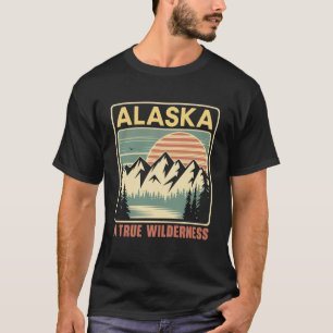 Camiseta Alasca Estado EUA Americano Estados Unidos América