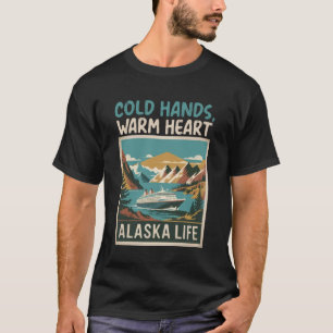 Camiseta Alasca Estado EUA Americano Estados Unidos América