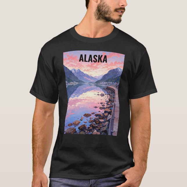 Camiseta Alasca, EUA (Frente)