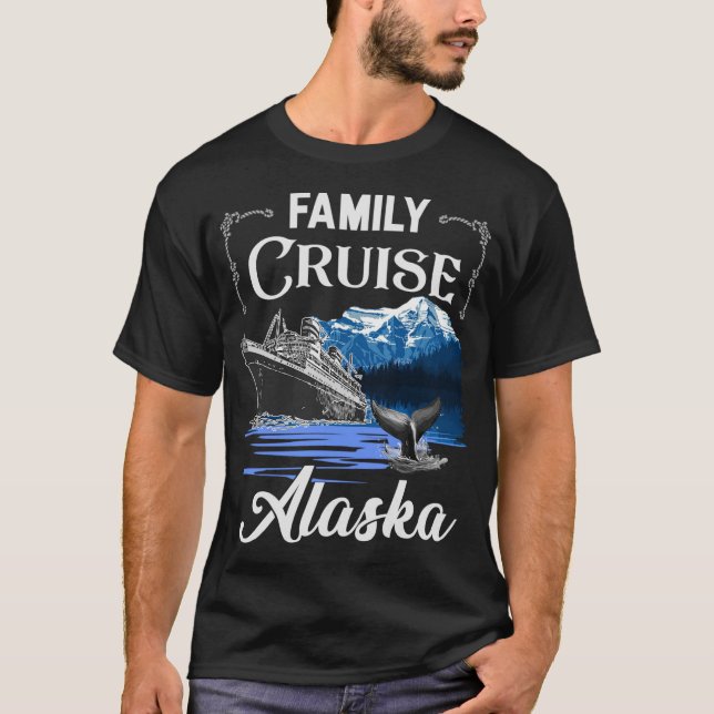 Camiseta Alasca Family Cruzes Homens Mulheres e Crianças (Frente)