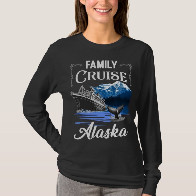 Camiseta Alasca Family Cruzes Homens Mulheres e Crianças (Frente)
