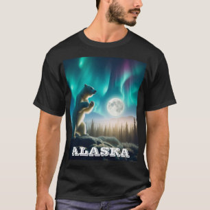 Camiseta Alasca por Coolbearstuff.com