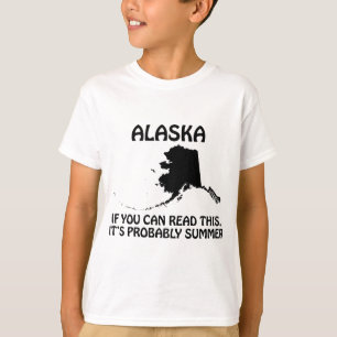 Camiseta Alasca - Se Você Pode Ler Isso, Provavelmente É Ve