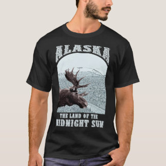 Camiseta Alasca, Terra Do Sol Da Meia-Noite
