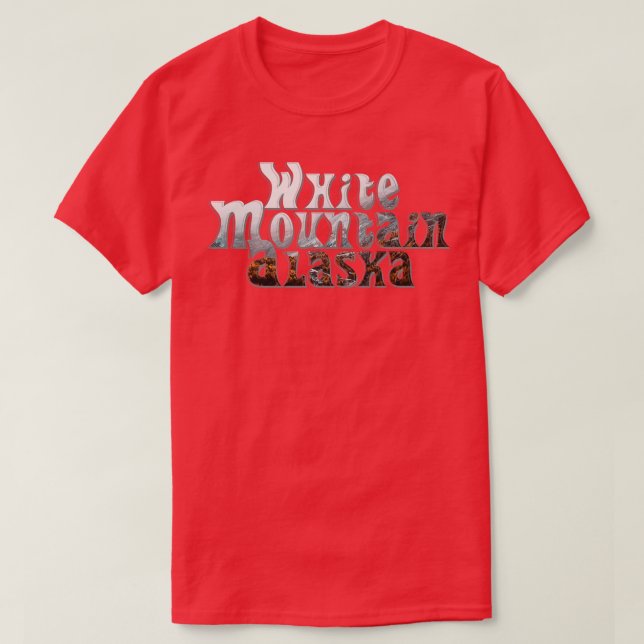 Camiseta Alasca White Mountain (Frente do Design)
