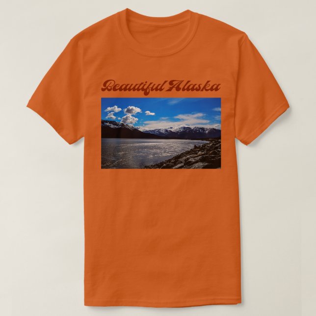 Camiseta Alaska, a bela saia (Frente do Design)
