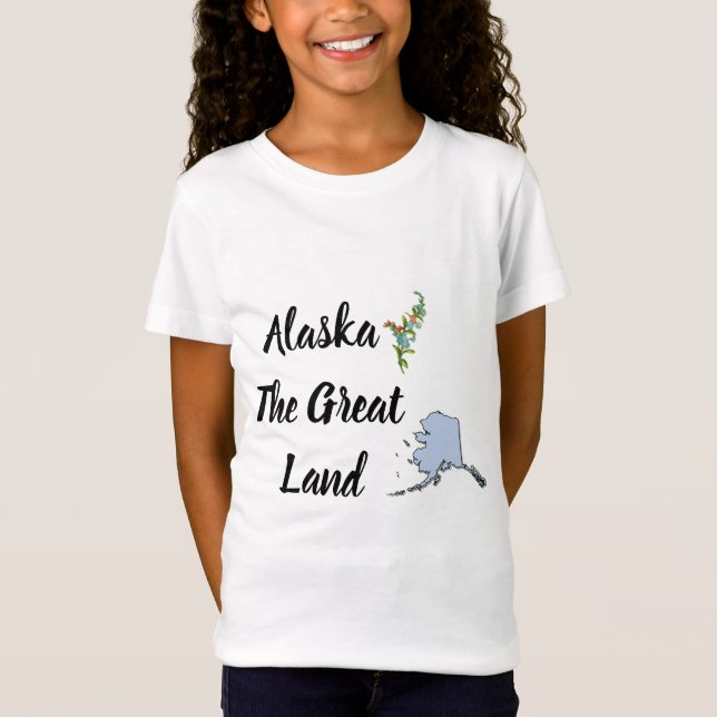 Camiseta Alaska A Grande Terra (Frente)