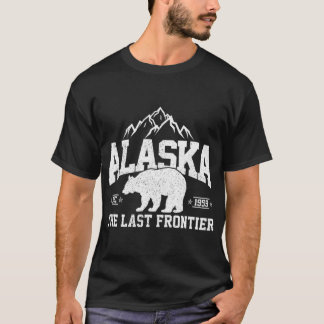 Camiseta Alaska, a última fronteira EST 1959, Grizzly Bear