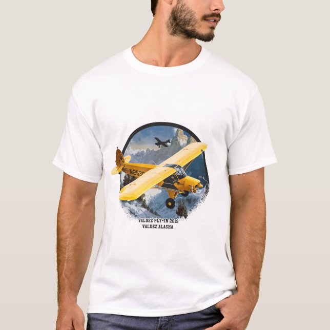 Camiseta Alaska Airline  (Frente)