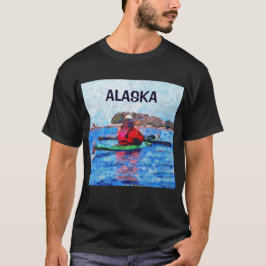 Camiseta Alaska Barenoff Islands Kayaking Painterly