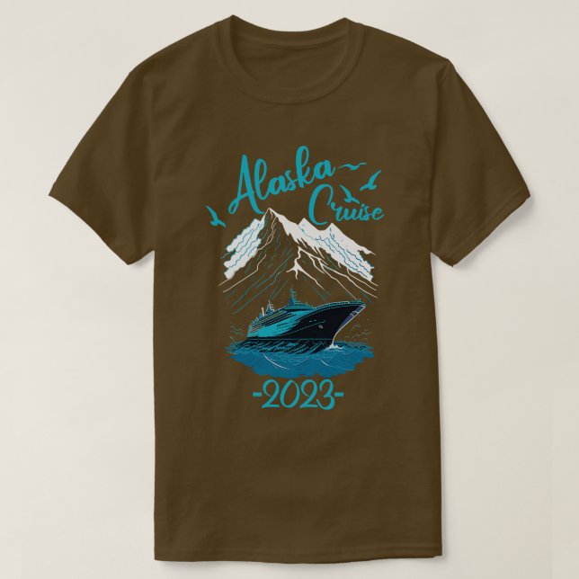 Camiseta Alaska Cruise (Frente do Design)