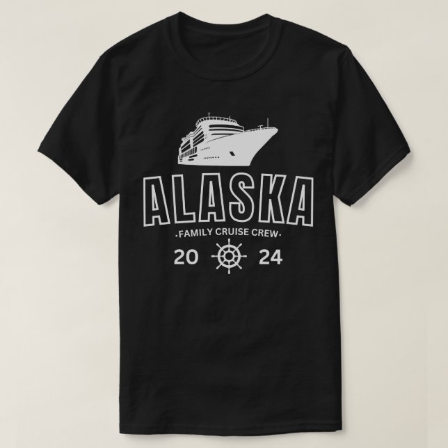 Camiseta Alaska Cruise 2024 TShirt 3 (Frente do Design)