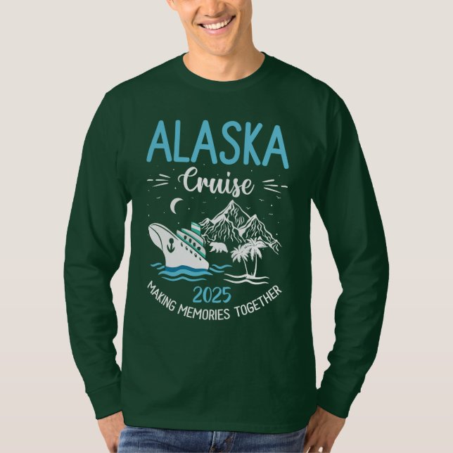 Camiseta Alaska Cruise 2025 Matching Family (Frente)