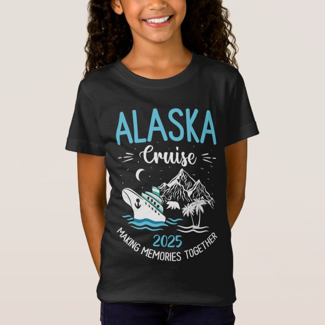 Camiseta Alaska Cruise 2025 Matching Family (Frente)