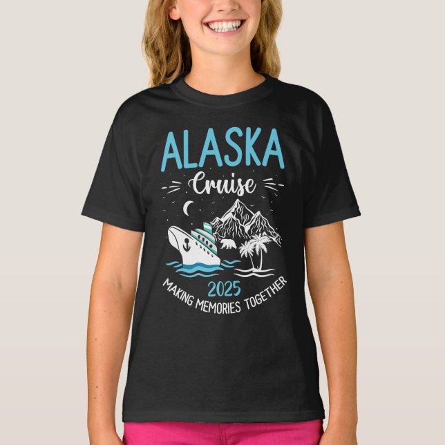 Camiseta Alaska Cruise 2025 Matching Family (Frente)