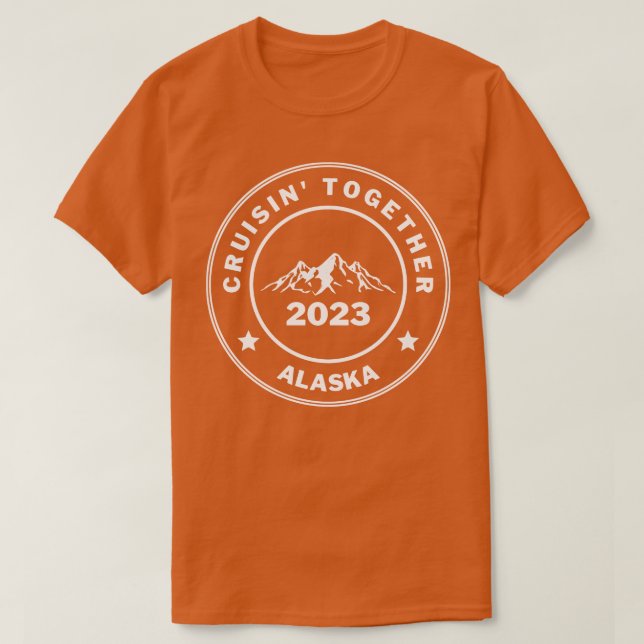 Camiseta Alaska Cruise 8 (Frente do Design)