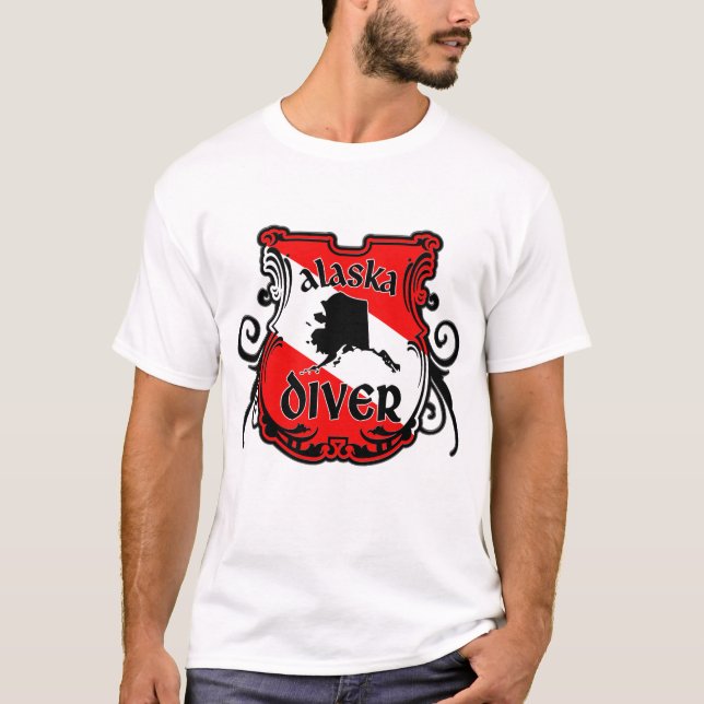 Camiseta Alaska Diver (Frente)