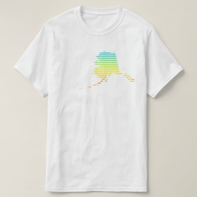 Camiseta alaska fade (Frente do Design)