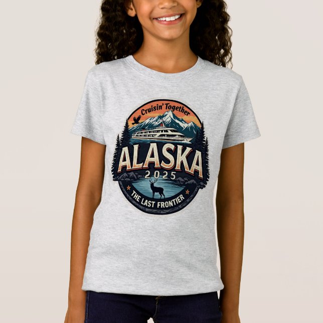 Camiseta Alaska Family Cruise 2025 (Frente)