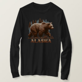 Camiseta Alaska Grizzly Bear