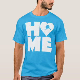 Camiseta Alaska Home Heart State Tees